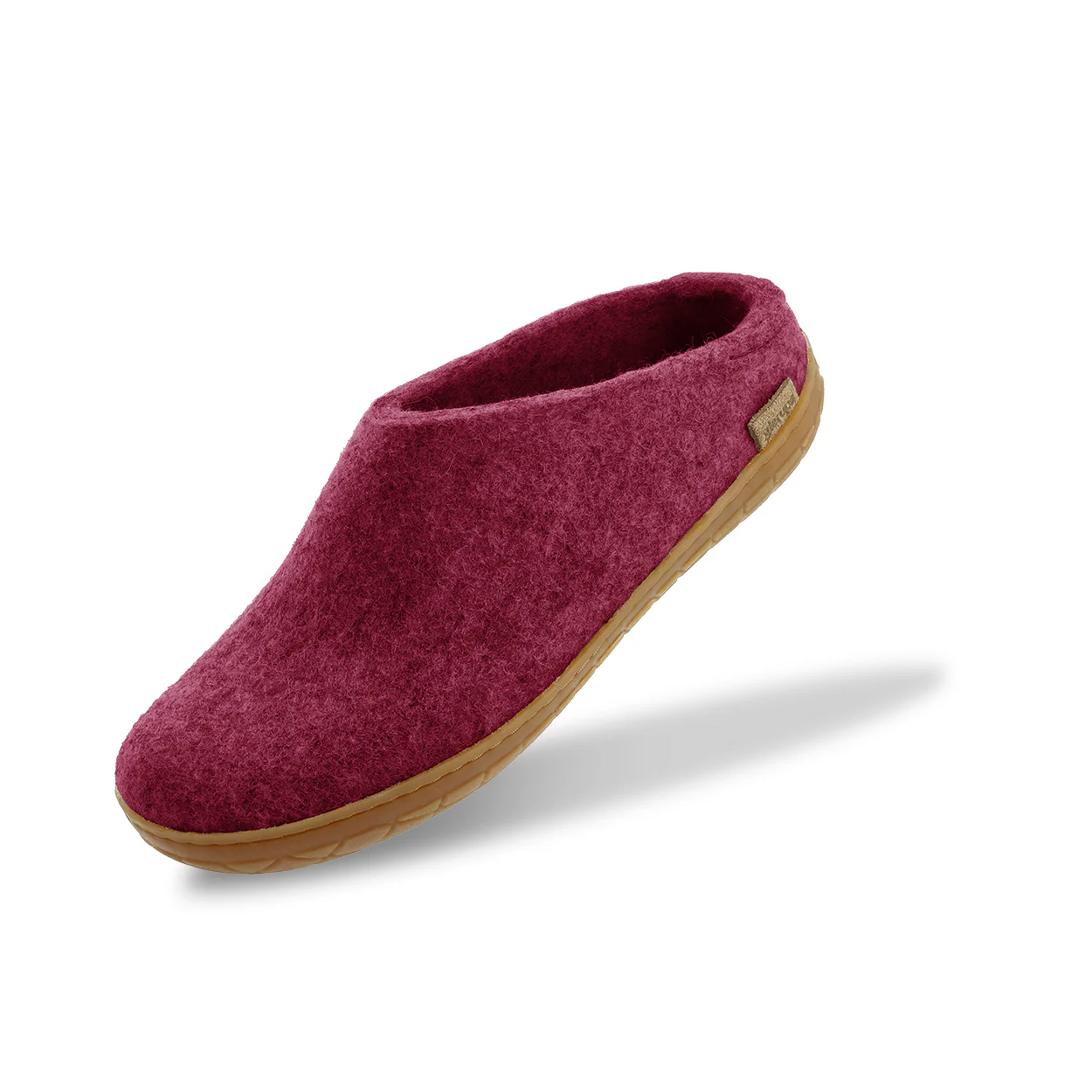 Slip-on with natural rubber sole - honey - Cranberry - Image 4