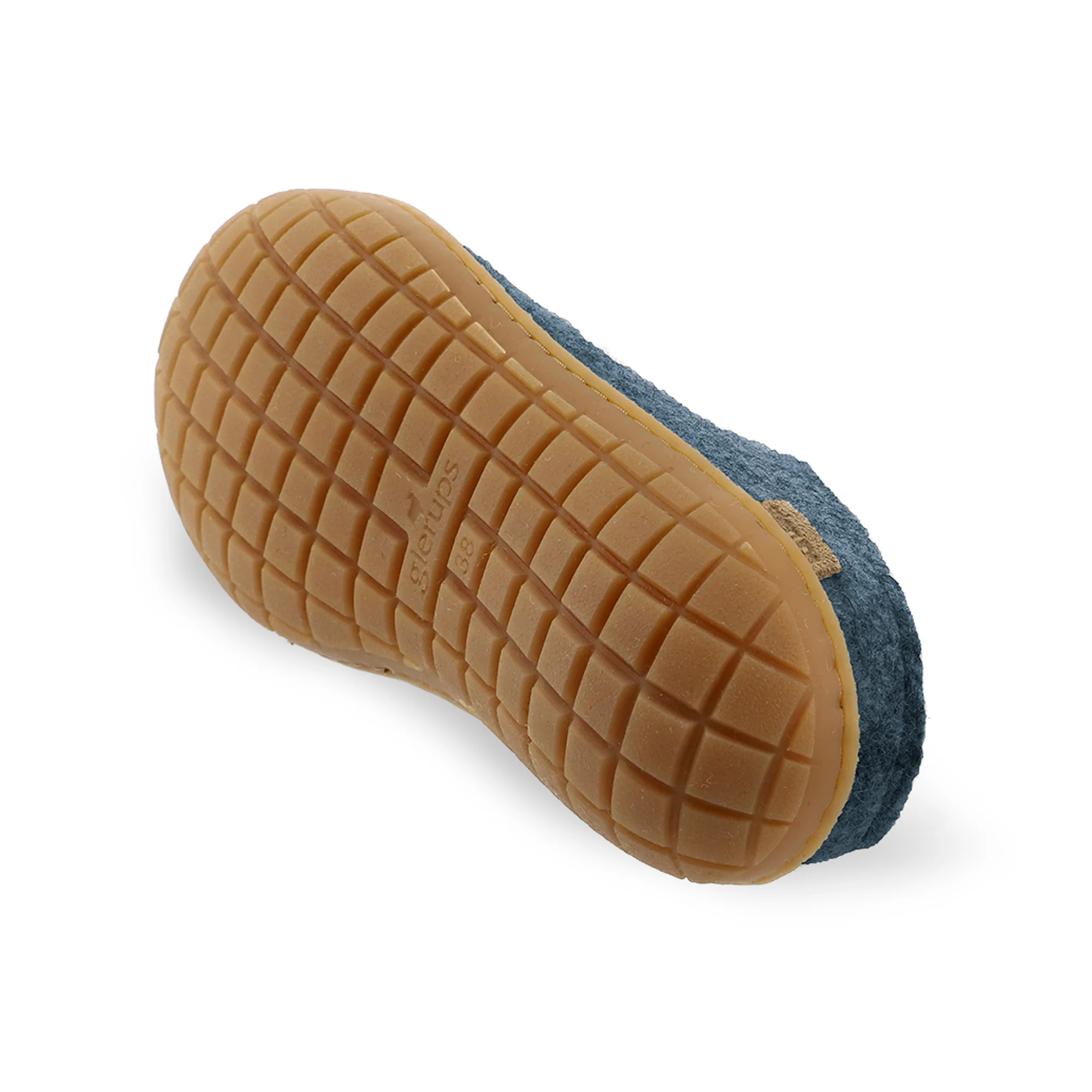 Slip-on with natural rubber sole - honey - Denim - Image 7
