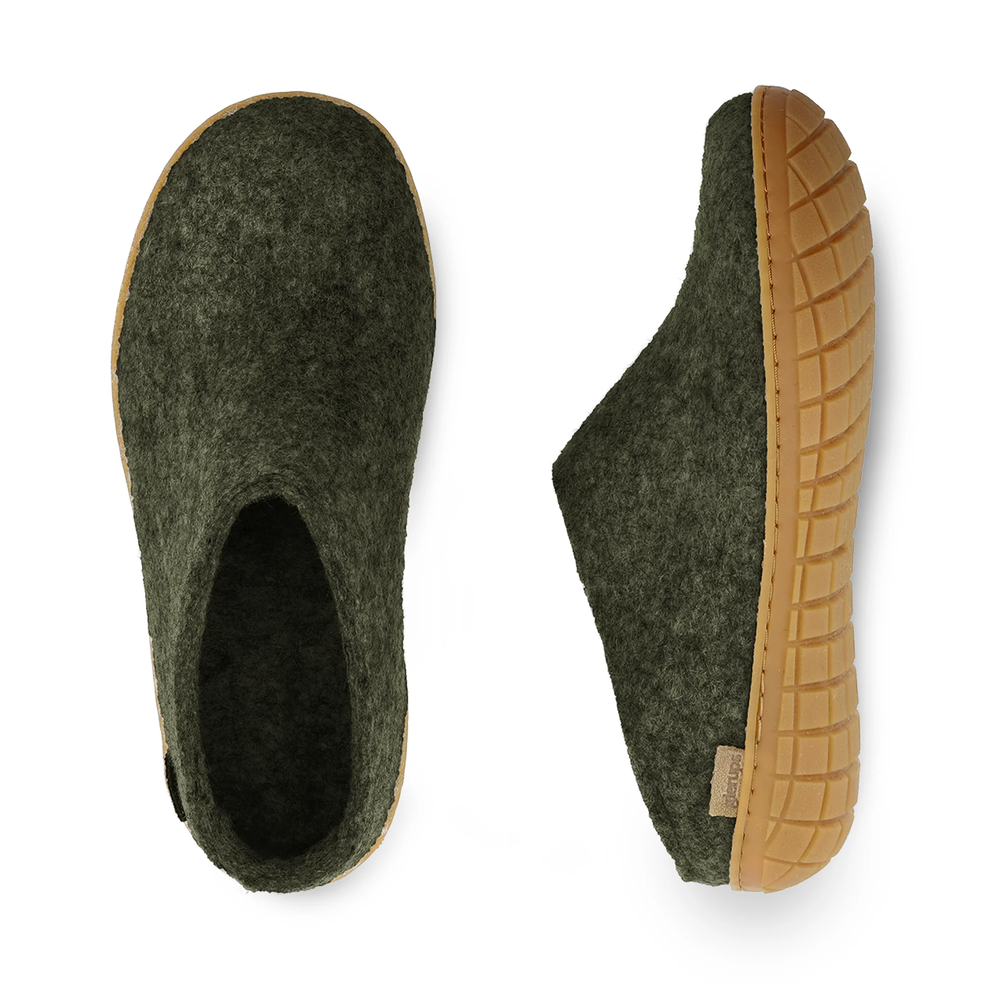Slip-on with natural rubber sole - honey - Forest - Image 5