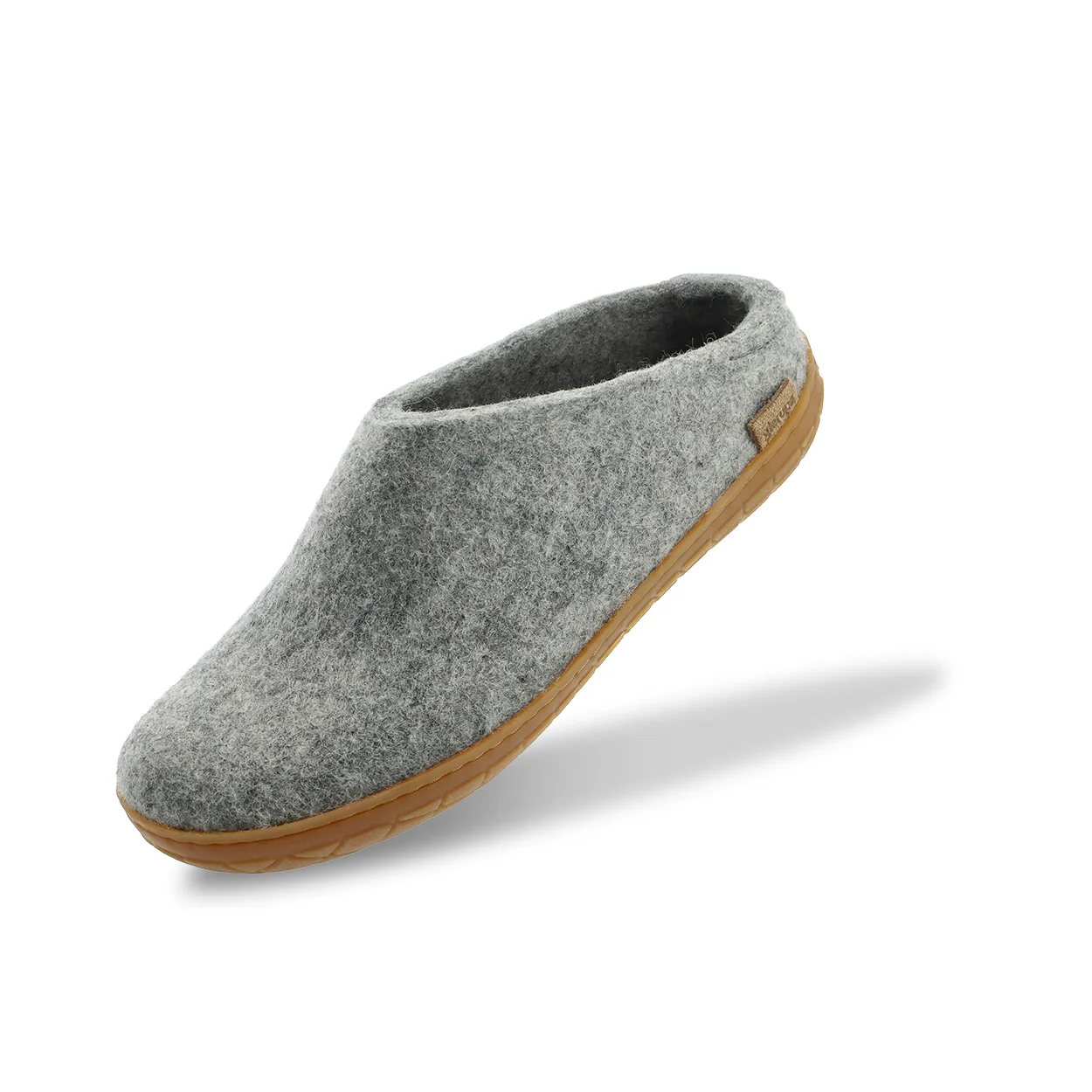 Slip-on with natural rubber sole - honey - Grey - Image 3