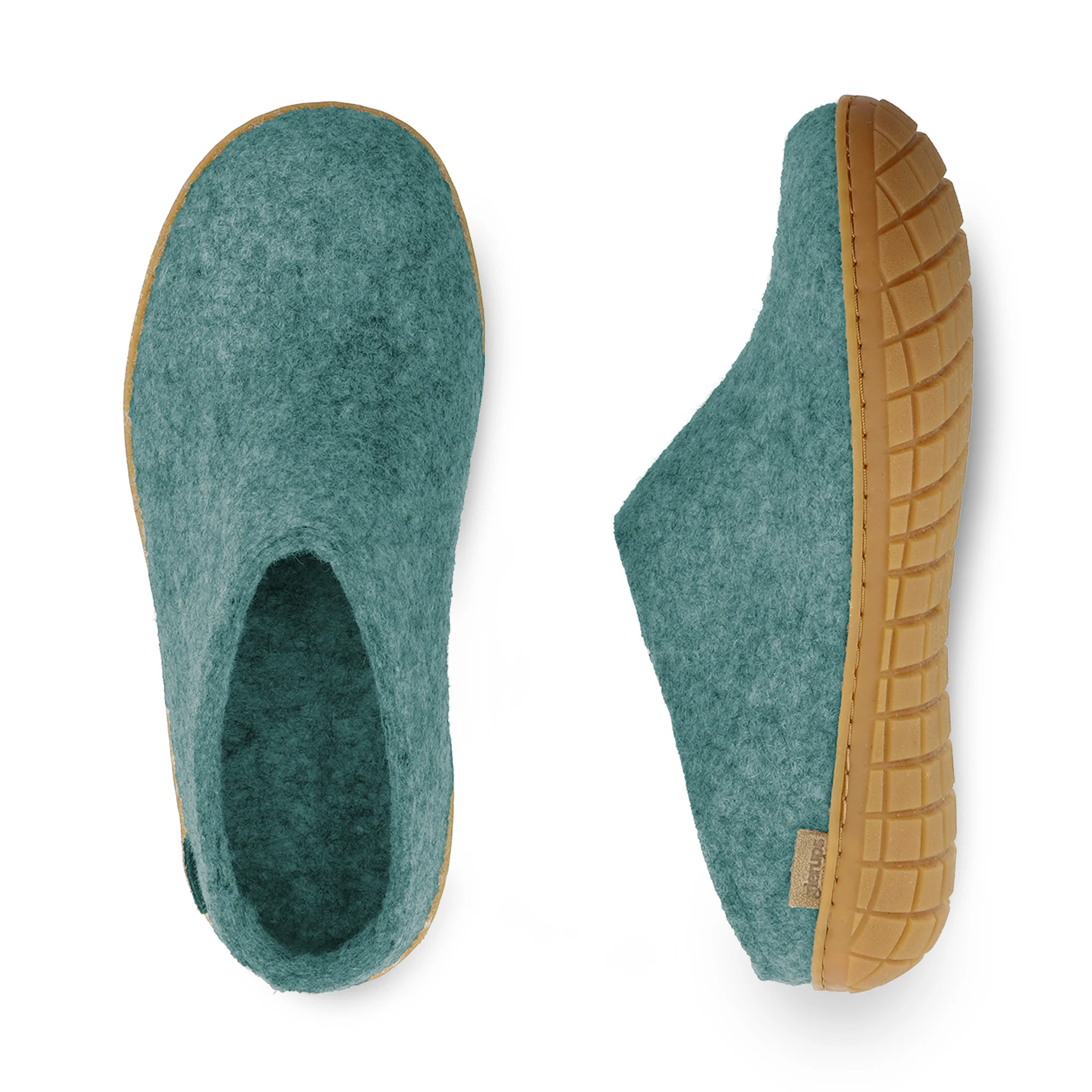 Slip-on with natural rubber sole - honey - North Sea - Image 4