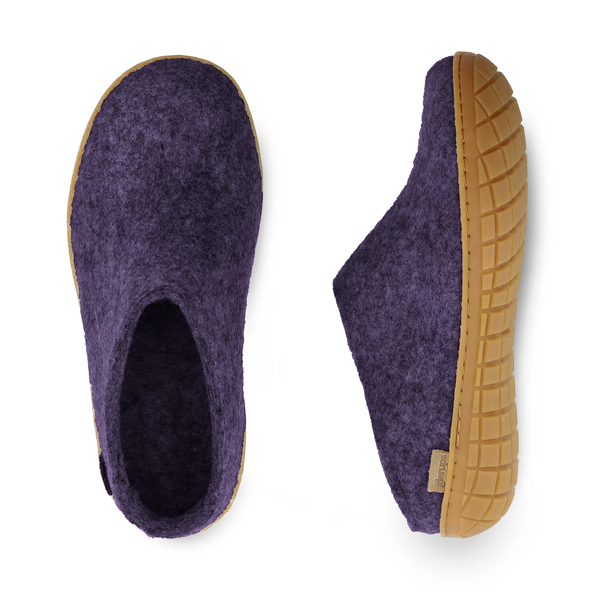 Slip-on with natural rubber sole - honey - Purple - Image 3