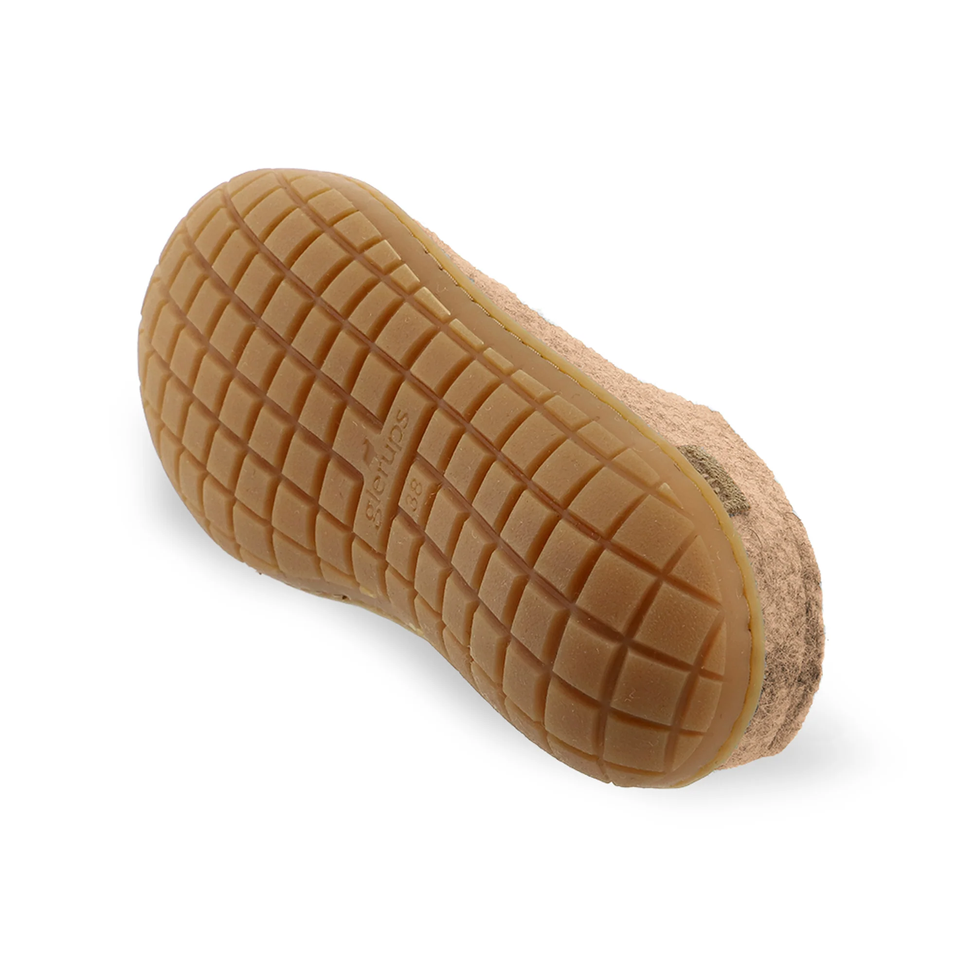 Slip-on with natural rubber sole - honey - Sand - Image 5